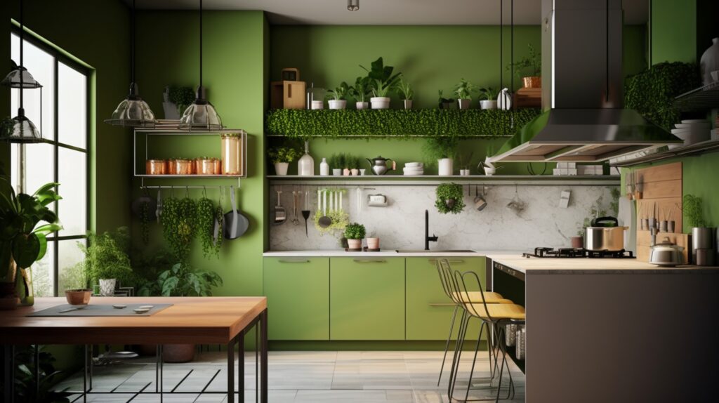 Cozinhas Verde