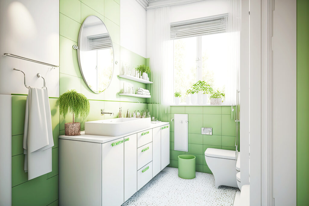 Banheiro Verde
