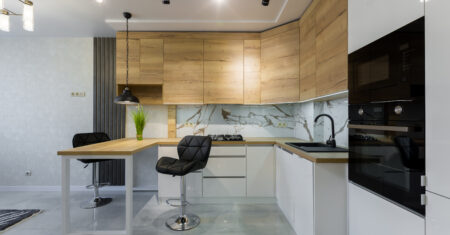 Cozinha minimalista moderna: Espaço com Estilo e Praticidade