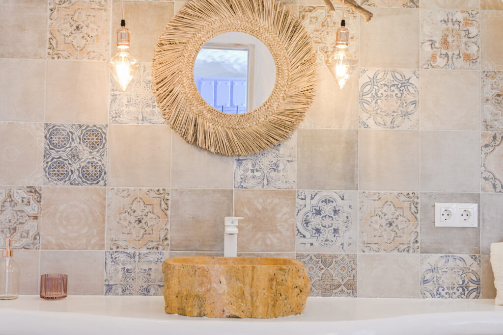Banheiro com Azulejo Português