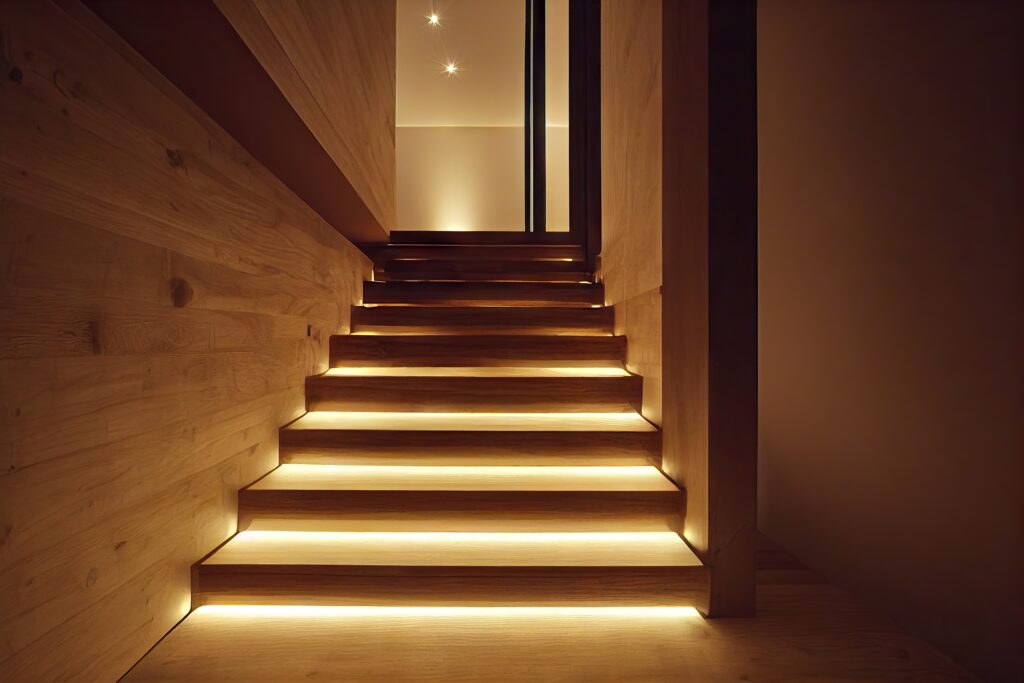 Escada com LED