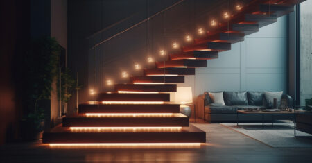 Escada com LED: Dicas para Transformar seu Ambiente