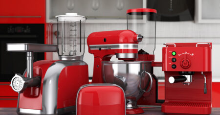 Eletrodomésticos Vermelhos: Cor e Estilo à sua Cozinha