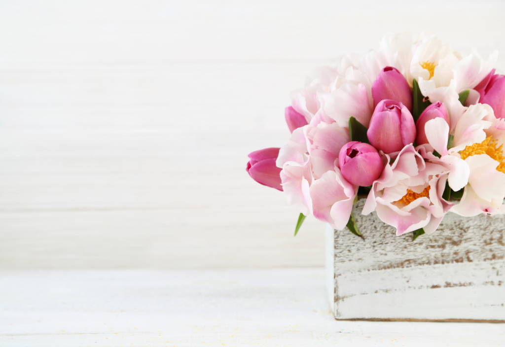 Ideias de Flores e Arranjos para o Dia das Mães