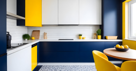 Cozinha Azul e Amarela: Dicas para Transformar seu Espaço