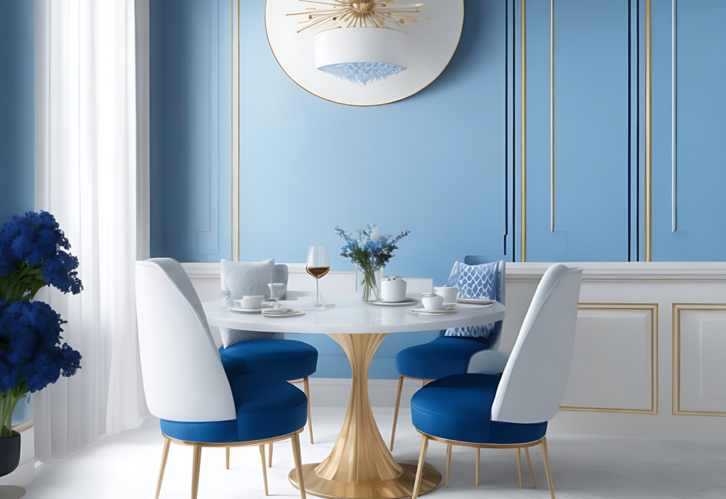 Sala de Jantar Azul
