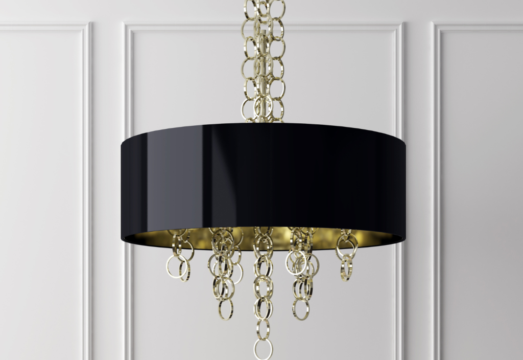 Lustre Preto e Dourado: Elegância, Sofisticação e Estilo