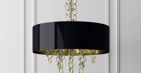 Lustre Preto e Dourado: Elegância, Sofisticação e Estilo