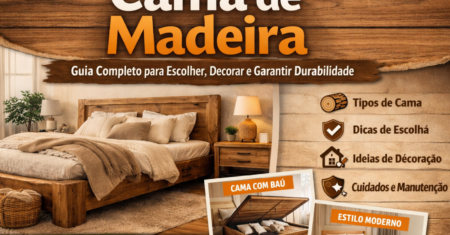 Cama de Madeira: Como escolher, decorar e garantir durabilidade