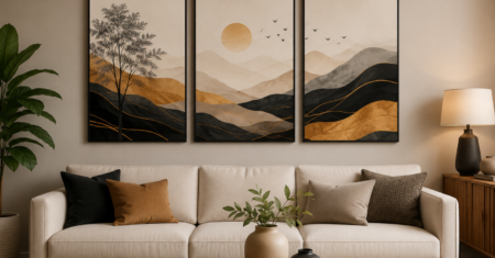 Conjunto de Quadros Decorativos: Ambiente com Estilo e Personalidade