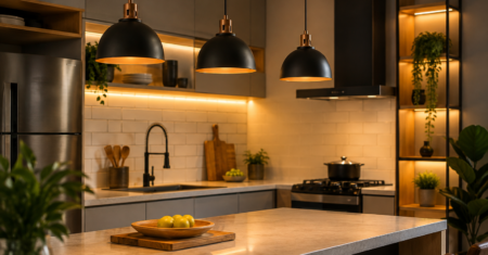 Luminária de Cozinha: Como Escolher o Modelo Ideal para Iluminar e Valorizar o Ambiente